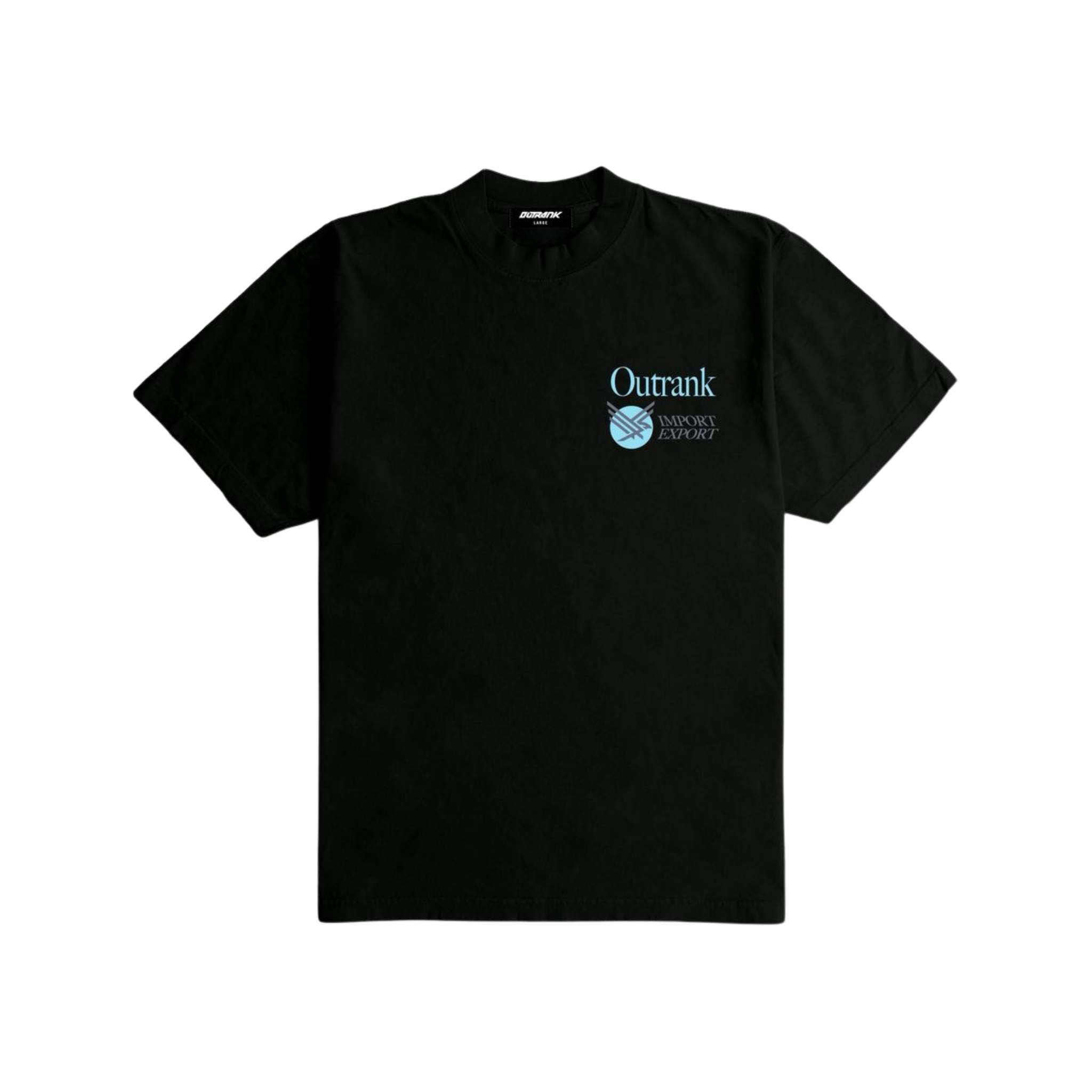 Outrank "Above Them All" Heavyweight T-shirt (Black) - Outrank