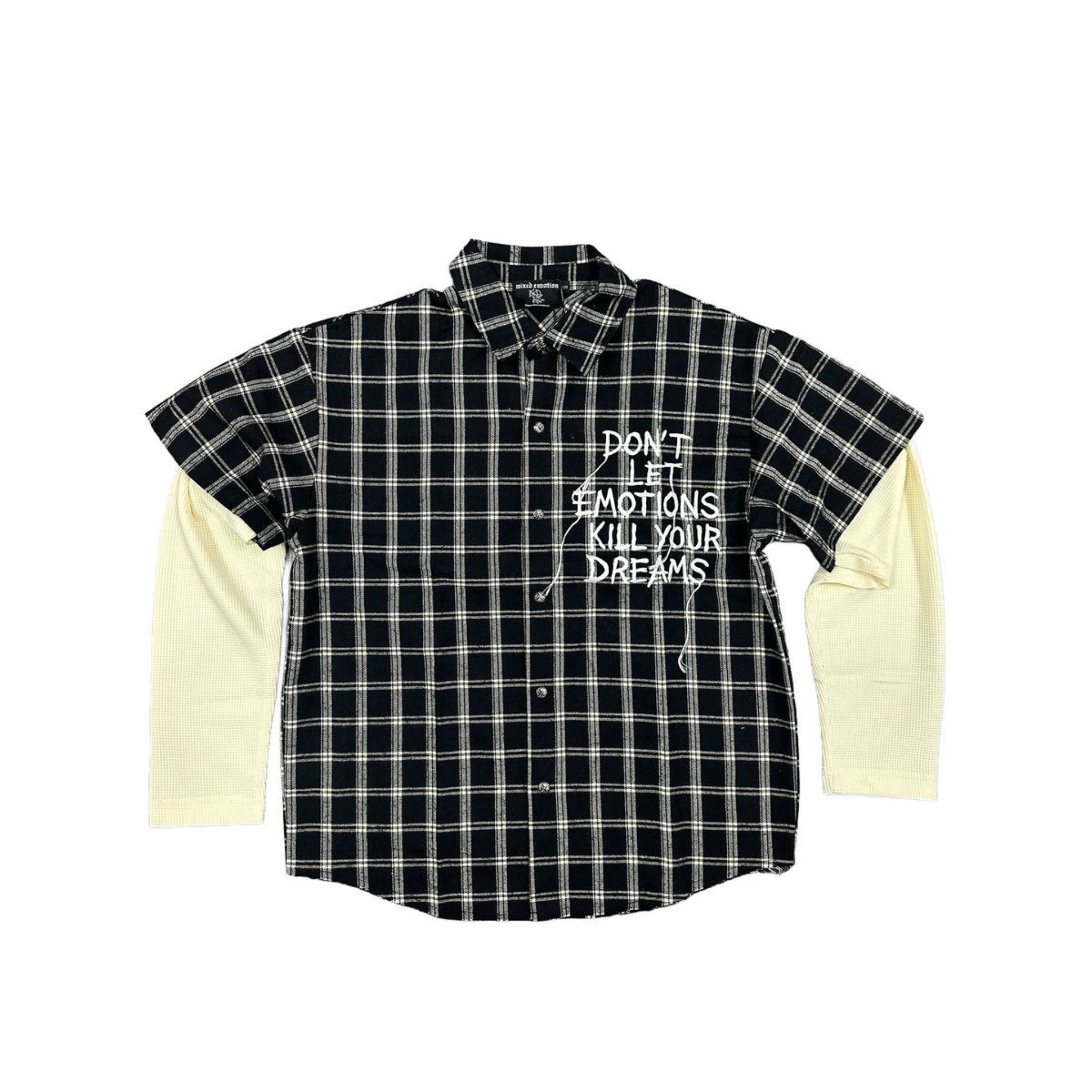 Mixed Emotion "Dreams" Flannel (Black)
