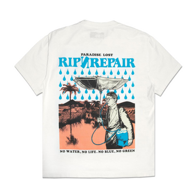 Rip n Repair No Blue No Green T-shirt (White) - Rip n Repair
