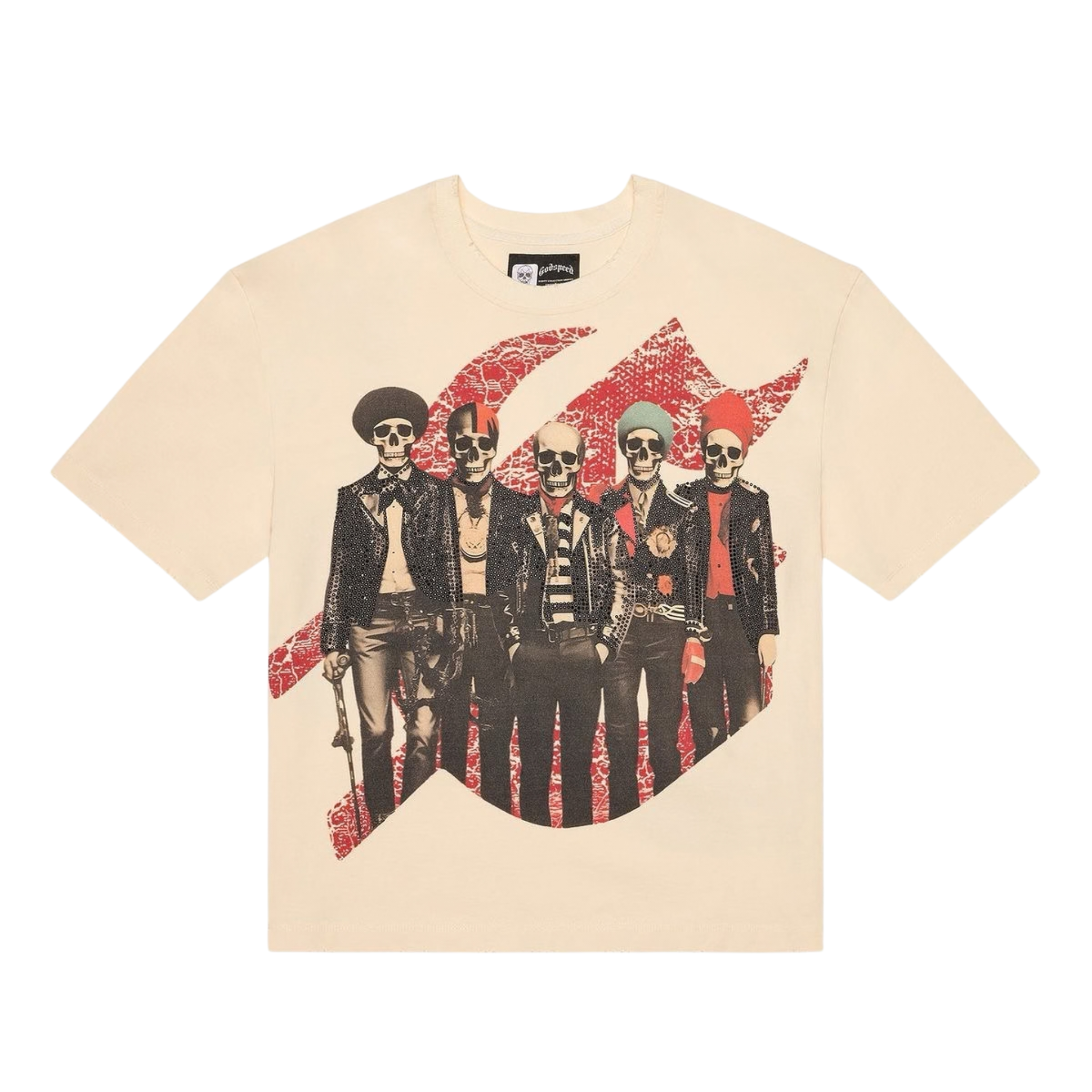 Godspeed “Guitar Heroes" Studded (Bone) BOOM326 - Godspeed