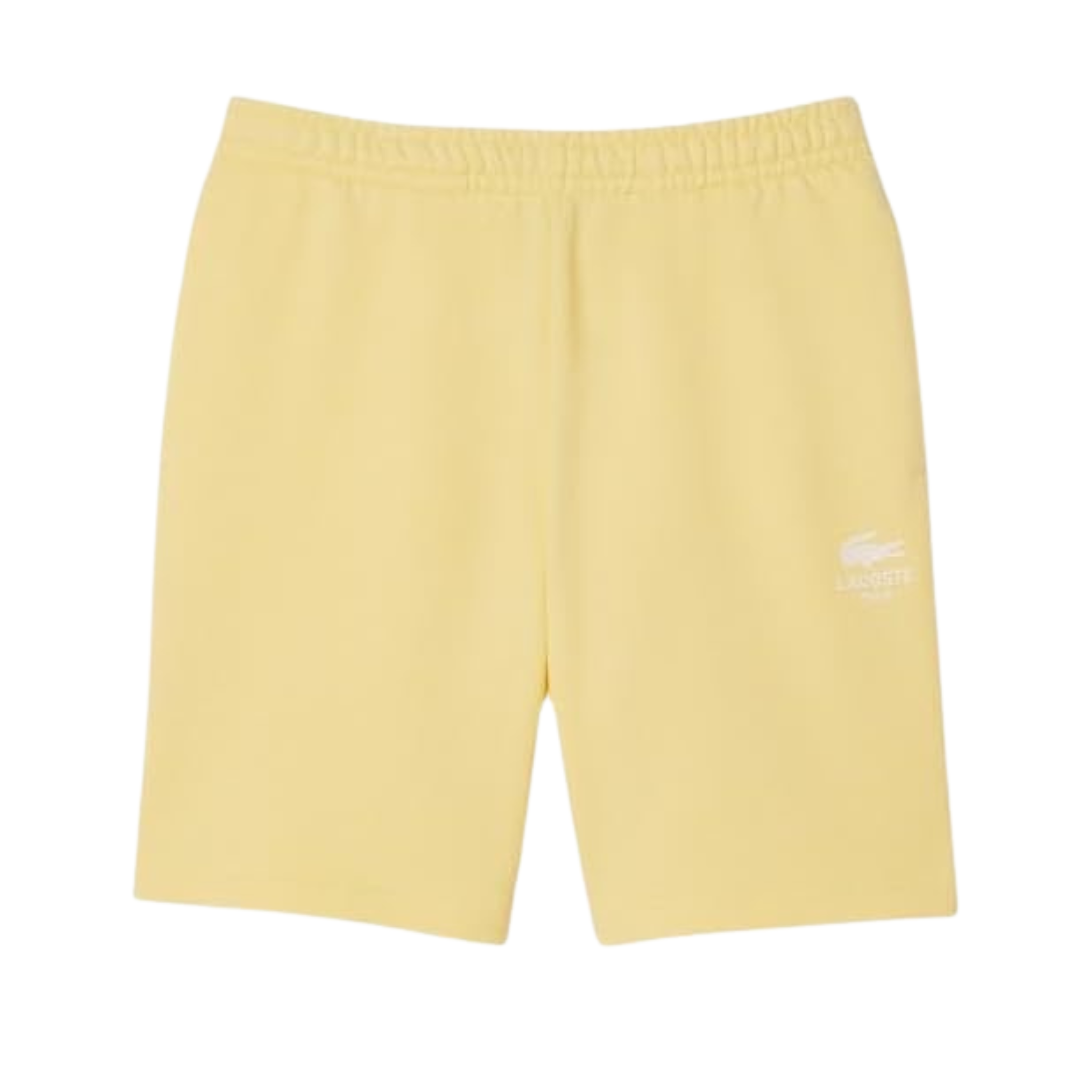 Lacoste Regular Fit Fleece Shorts (Pastel Yellow) - Lacoste