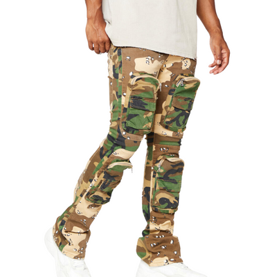 Valabasas Dual Soldier Denim Stacked (Camo) - VLBS2722 - VALABASAS