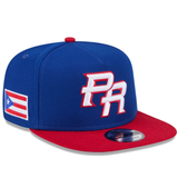 Puerto Rico 2026 World Baseball Classic 9FIFTY A-Frame Snapback- Royal/Red