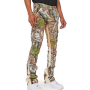 VALABASAS Commander Stacked Denims (Moss Green) - VALABASAS