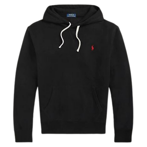 Polo Ralph Lauren RL Fleece Hoodie (Black) - Polo Ralph Lauren