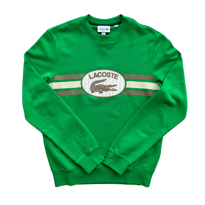 Lacoste Monogram Crewneck (Green) - Lacoste