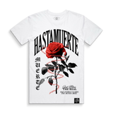 Hasta Muerte "Barb Flo Rose" (White)