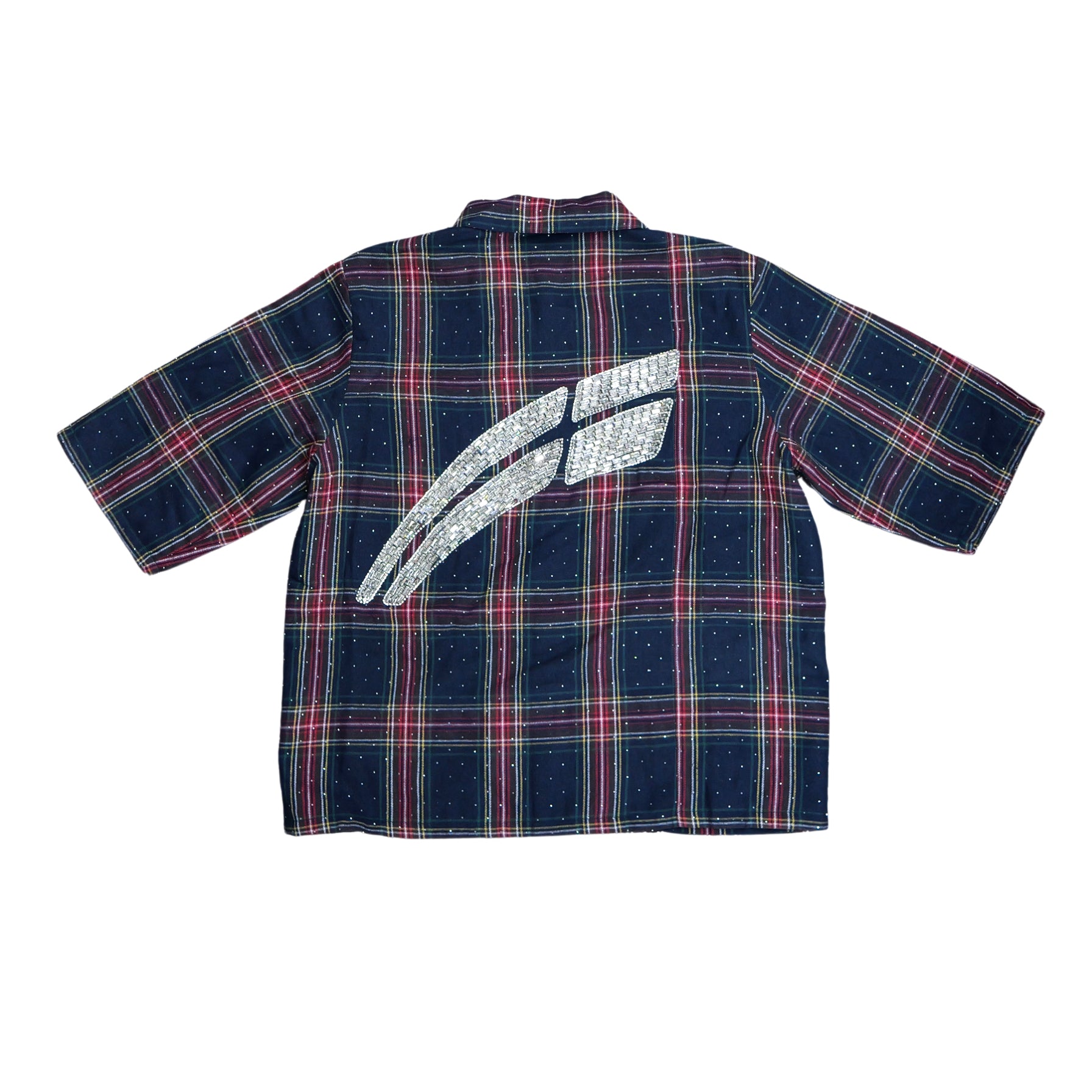 Rvs Labs "Lumière" Flannel (Navy/Crimson) - Rvs Labs
