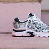 Mens Saucony ProGrid Omni 9 (Silver/Pink) - Saucony