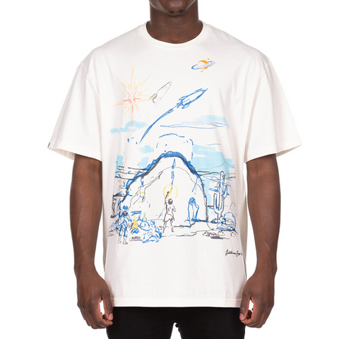 Billionaire Boys Club Witness Oversized SS Knit (Gardenia)