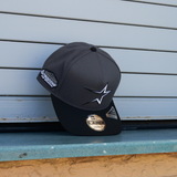New Era Houston Astros Astrodome 9FIFTY A-Frame Snapback-(Charcoal/Black) - New Era