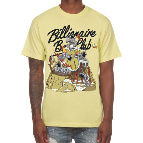 Billionaire Boys Club Space Mountain SS Tee (Wax Yellow)