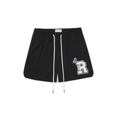 Ryoko Rain Classic Mesh Shorts (Black)