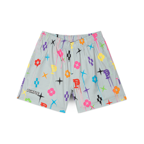 Purple Brand All-Around Short (Multi) - P504-PGPM124 - PURPLE BRAND