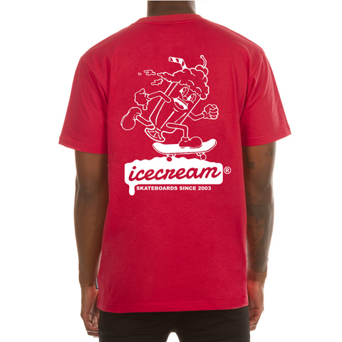 Icecream Since 2003 SS Tee (Red) - Ice Cream