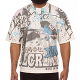 Icecream "Suppressor" SS Knit Tee (Antique White)