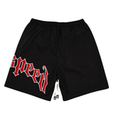 Godspeed OG Logo Nylon Shorts (Bred)