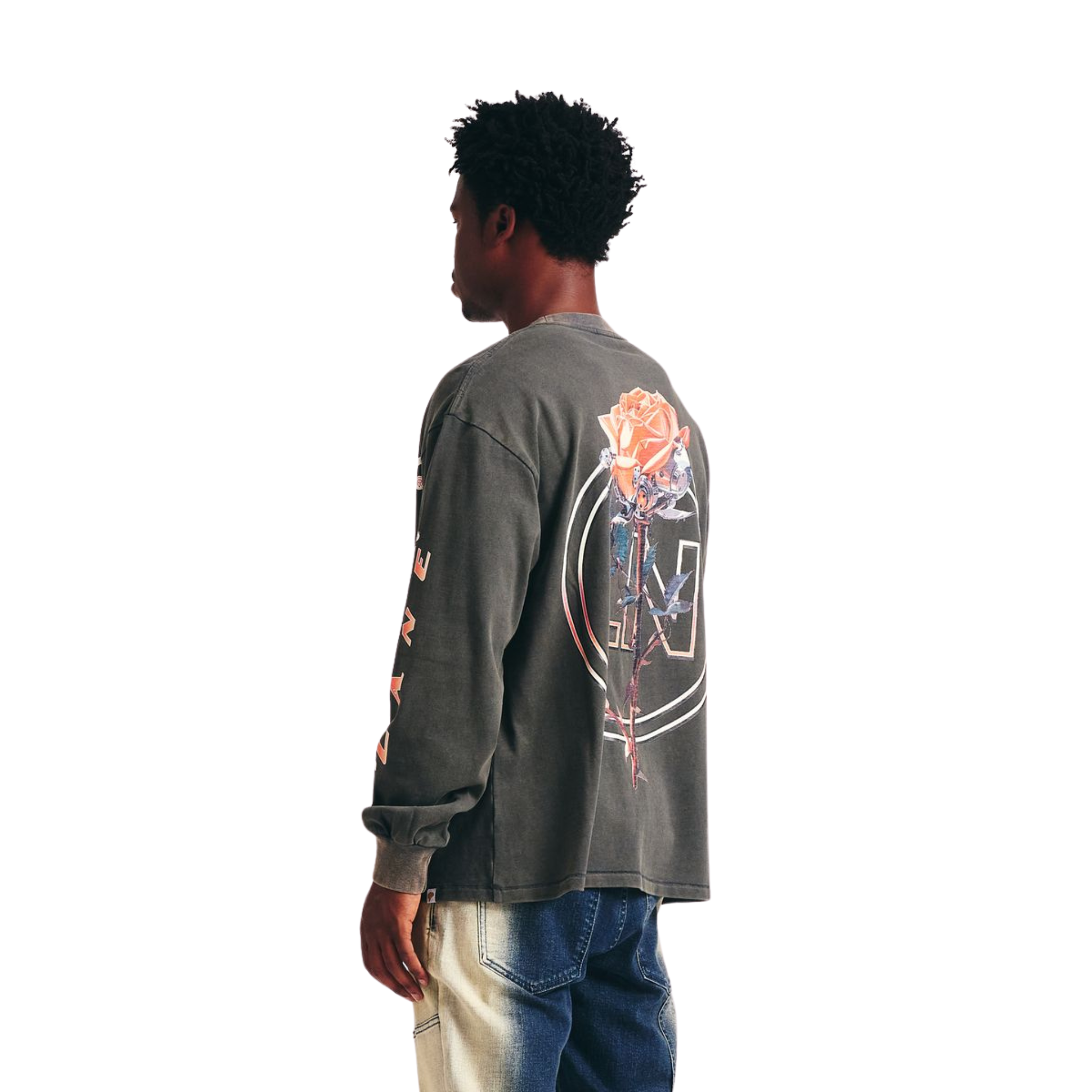 Memory Lane Chrome Tech LS Tee (Vintage Black) - Memory Lane