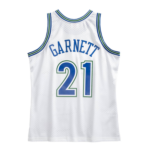 Mitchell N Ness Kevin Garnett Minnesota Timberwolves 1995-96 Swingman Jersey - Mitchell & Ness