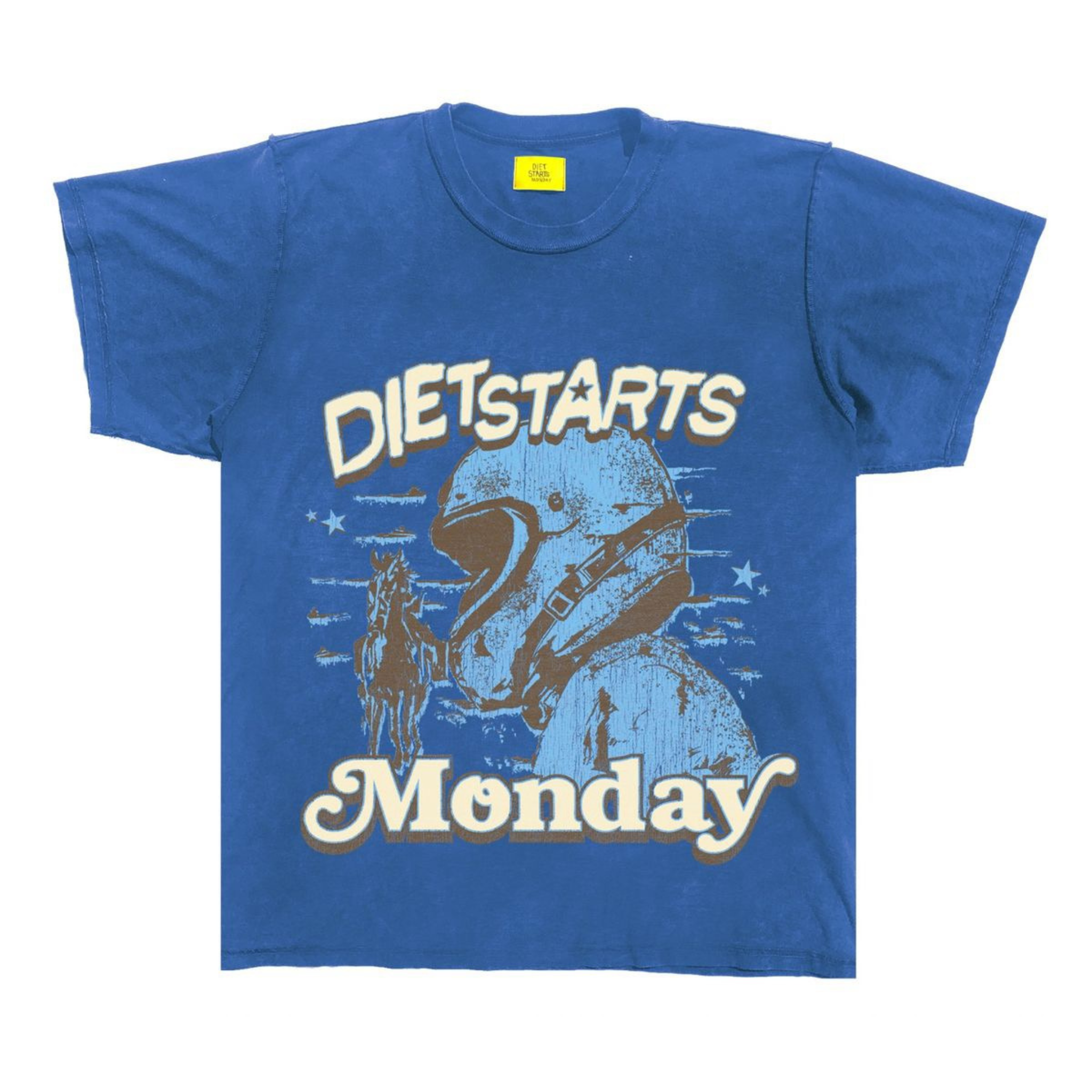 DSM "Desert Dawn" Tee (Blue) - Diet Starts Monday
