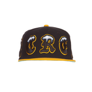 Icecream Wrap Snapback Hat (Black) - Ice Cream