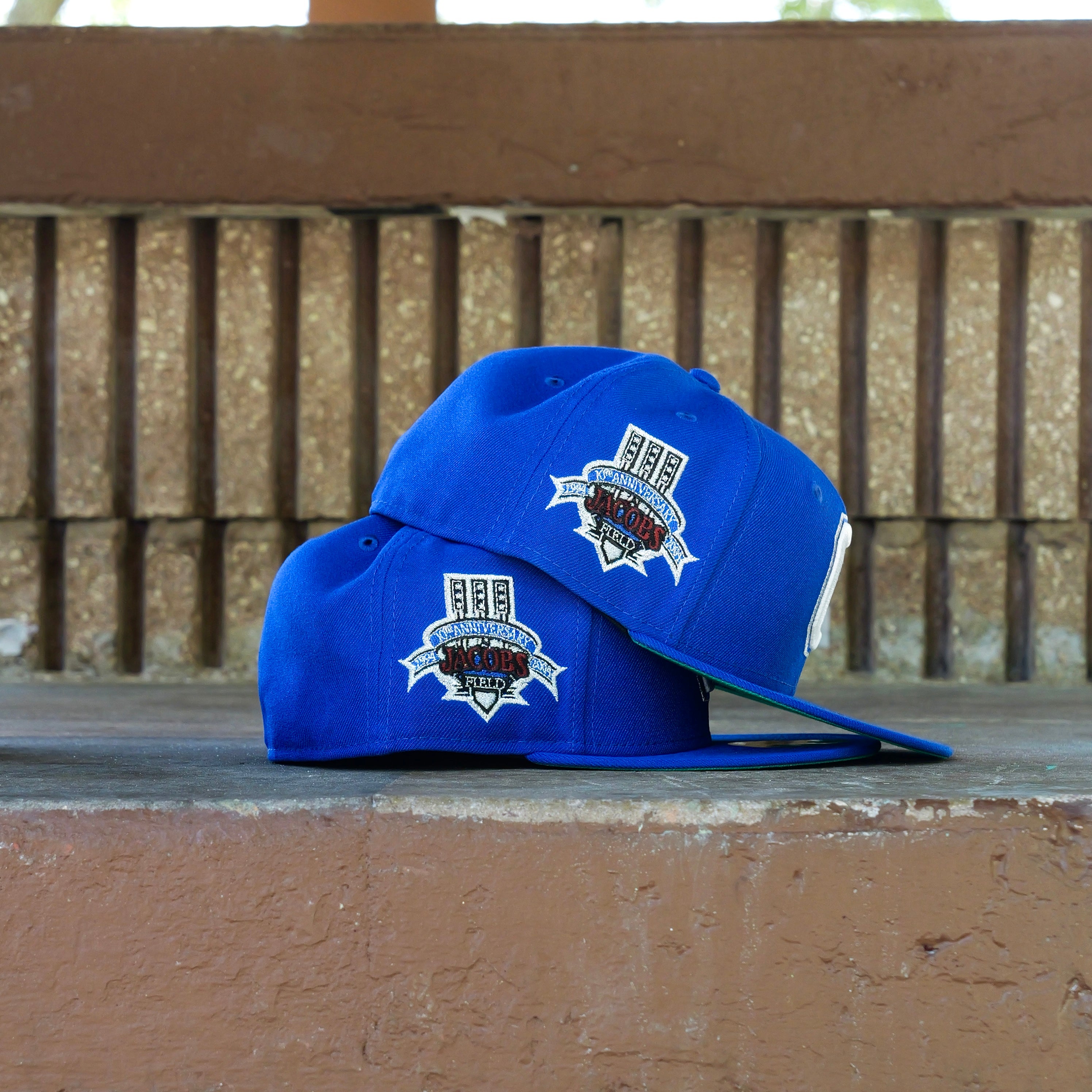 New Era Cleveland Indians Jacobs Field Side Patch Fitted - New Era