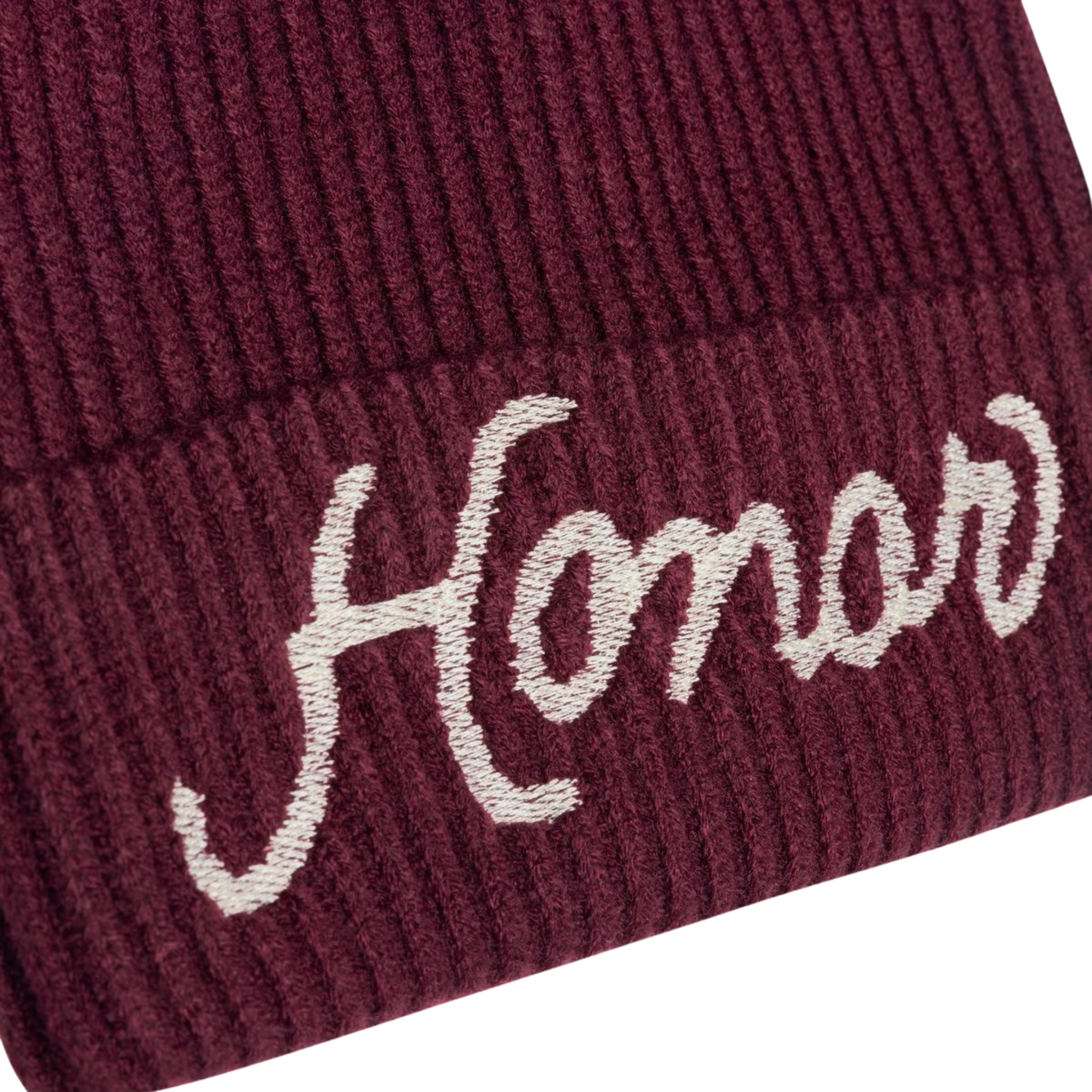 Honor The Gift "HONOR HEAVY KNIT" BEANIE (Berry) - Honor The Gift