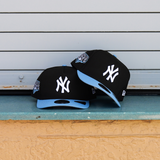 New Era New York Yankees 2009 World Series 9FIFTY A-Frame Snapback-(Black/Carolina) - New Era