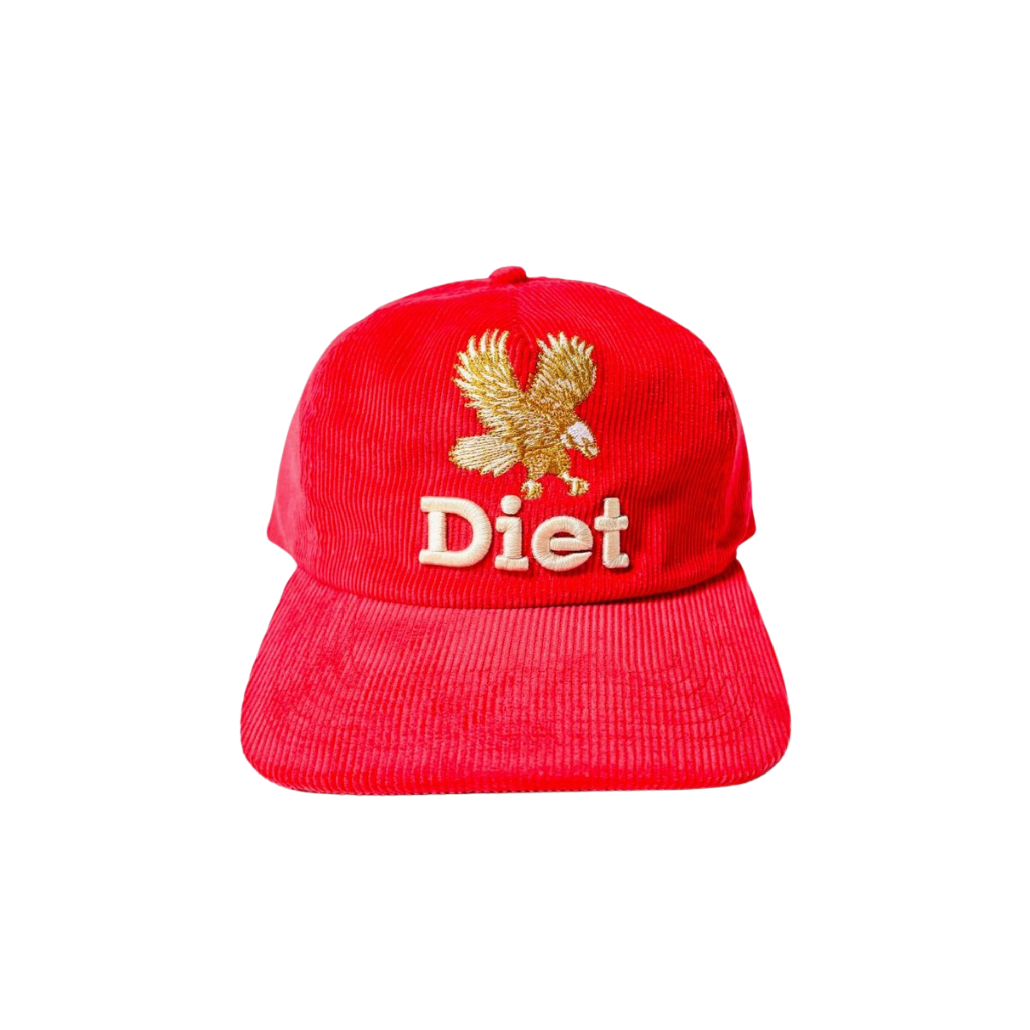 DSM "Eagle" Corduroy Hat-Red