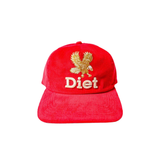 DSM "Eagle" Corduroy Hat-Red