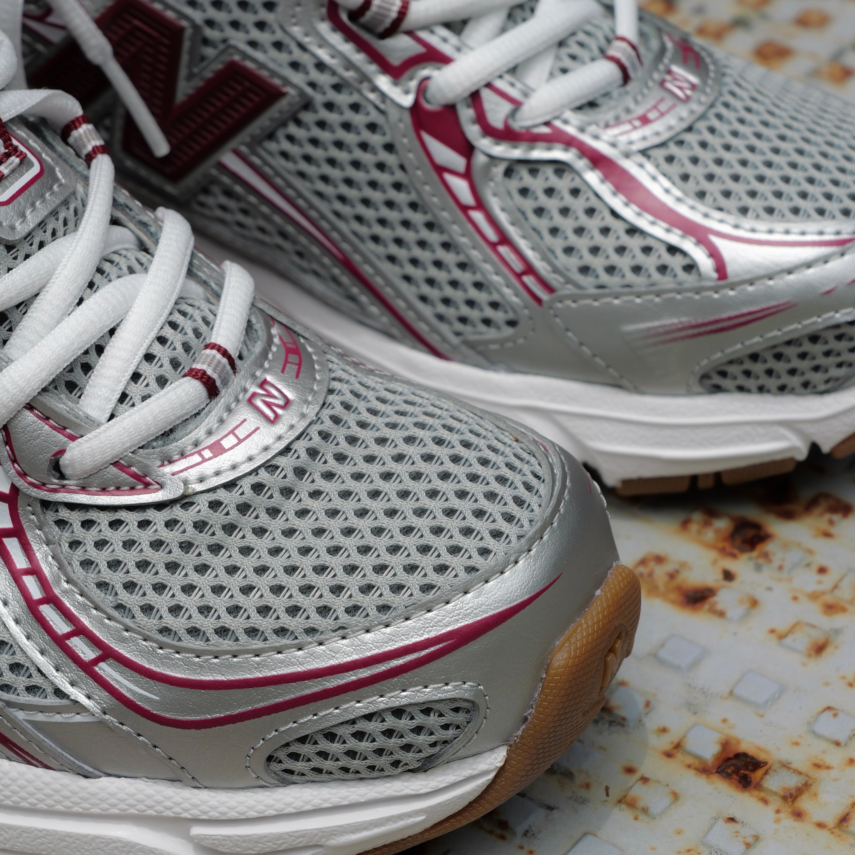 Mens New Balance 740MS2 (Maroon/Grey) - New Balance