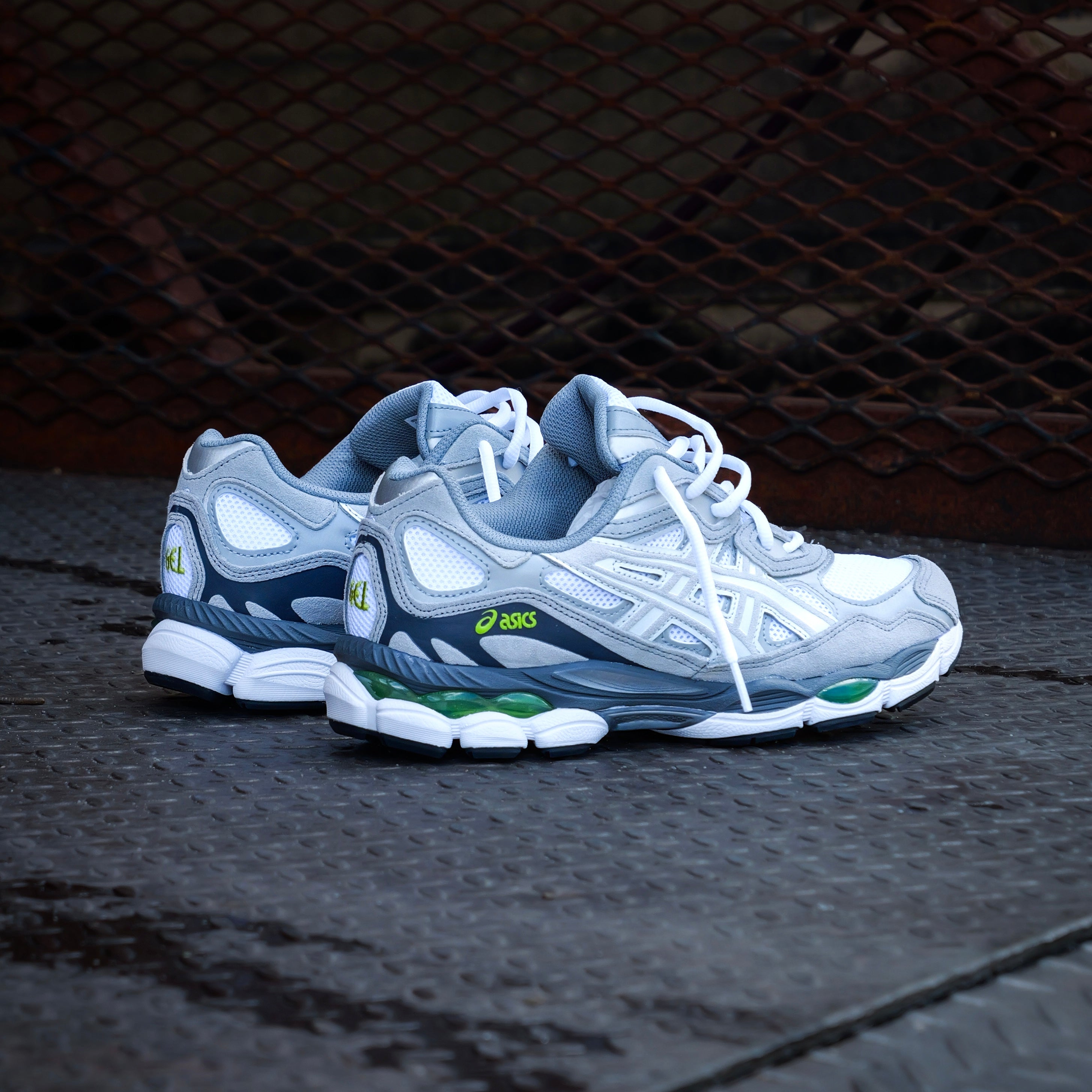 Mens Asics Gel-NYC (White/Glacier Grey) - Asics