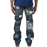 DUAA "THOUGHTS" Blue Denim