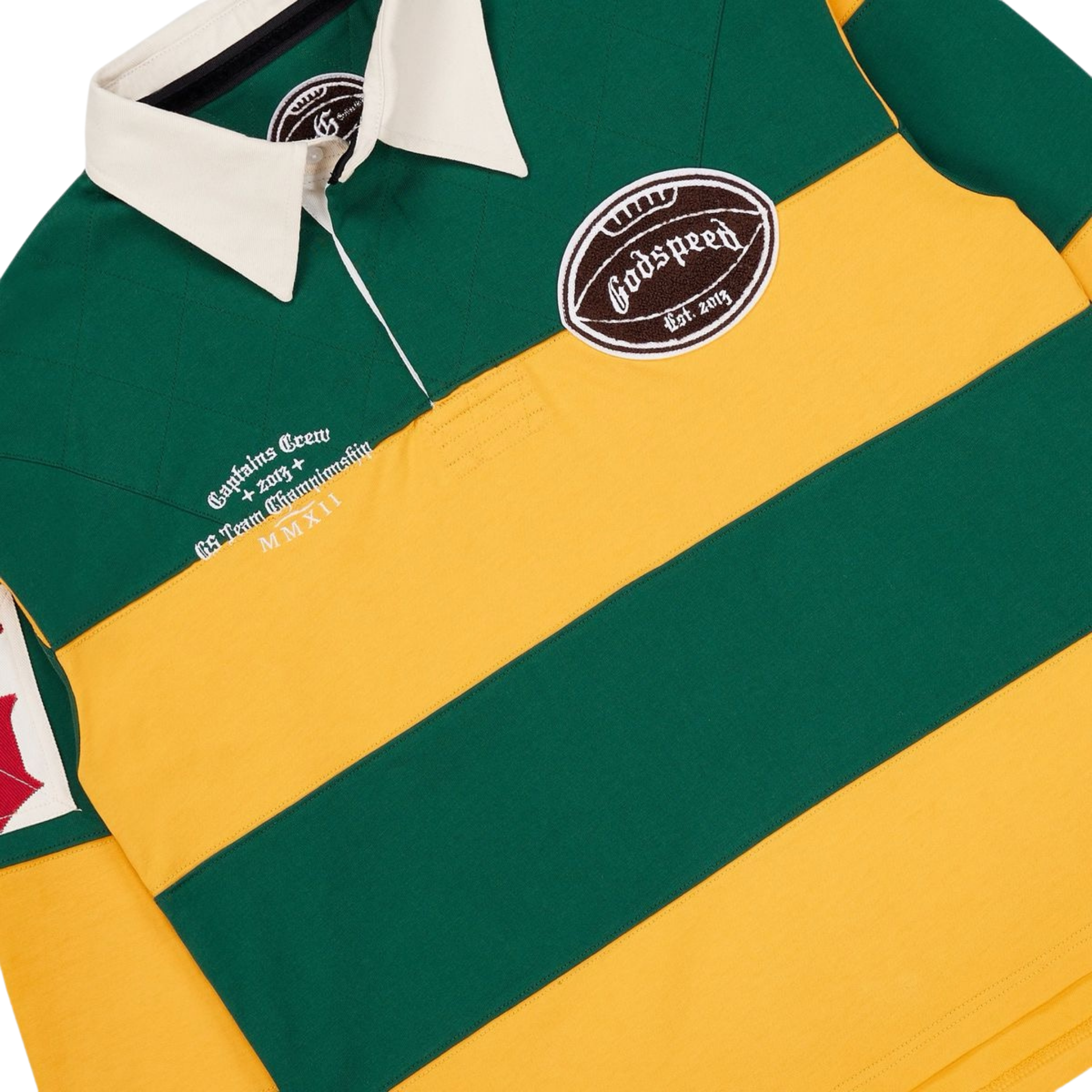 Godspeed "Classic Field Rugby" LS (Green/Yellow)