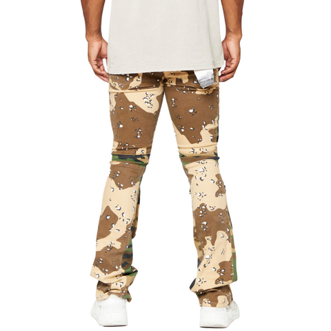 Valabasas Dual Soldier Denim Stacked (Camo) - VLBS2722 - VALABASAS