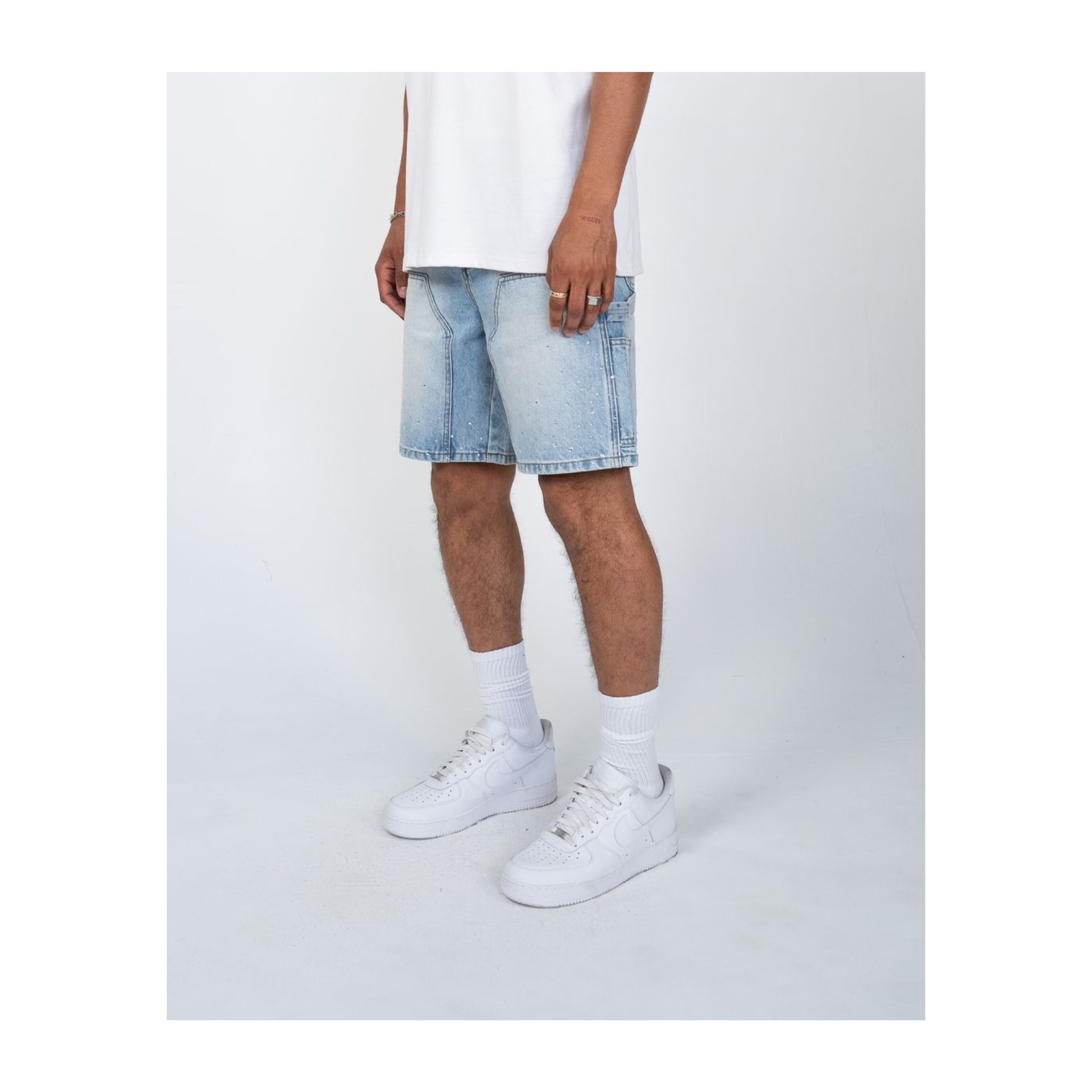 EPTM "Spotty " Denim Shorts - EPTM