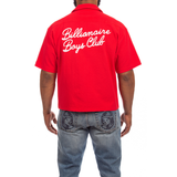 Billionaire Boys Club "Script" ss woven (Red) - Billionaire Boys Club
