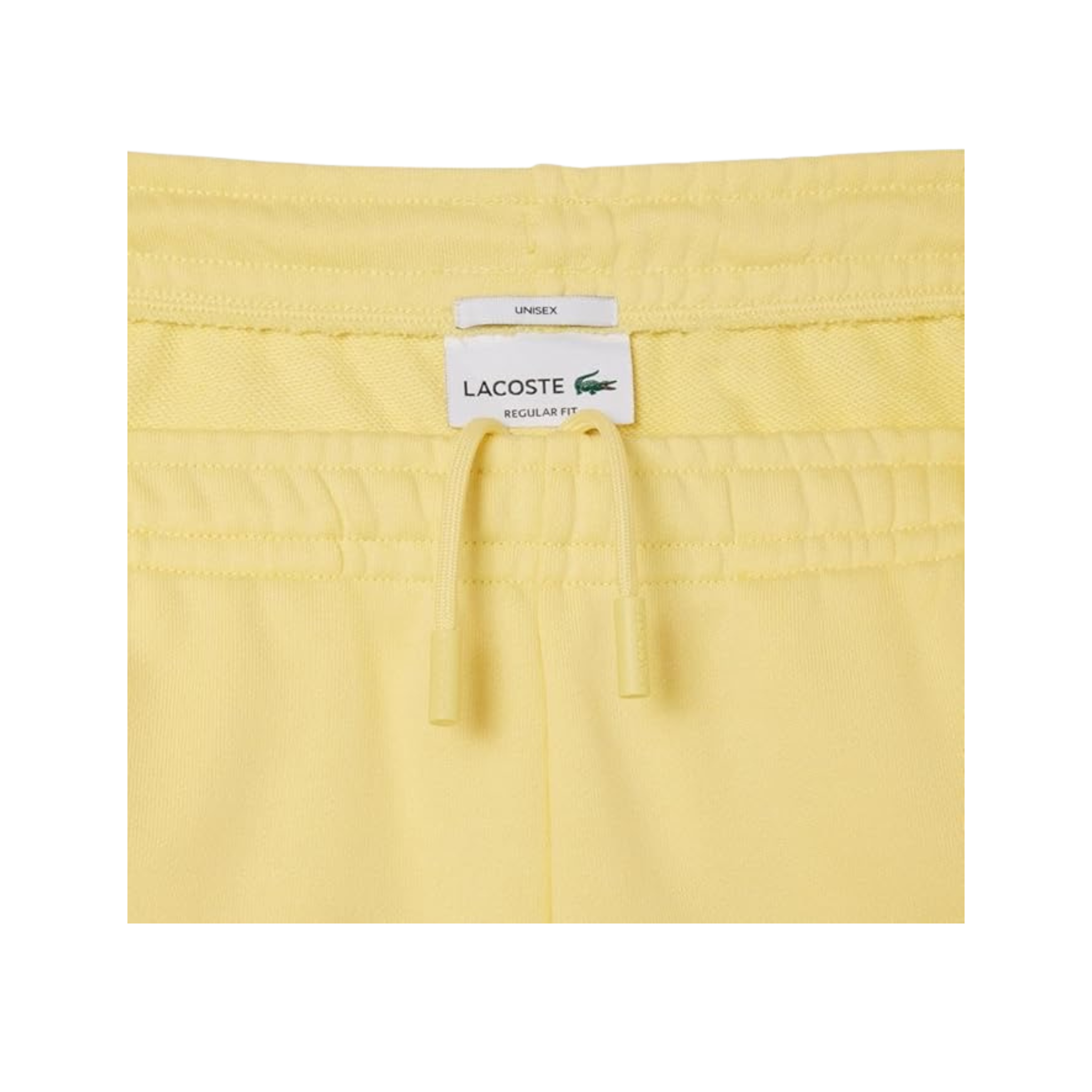 Lacoste Regular Fit Fleece Shorts (Pastel Yellow) - Lacoste