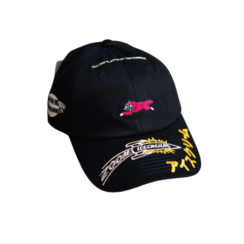 Ice Cream Good For Health Dad Hat (Black) - Ice Cream