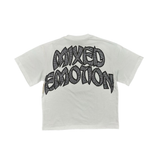 Mixed Emotion "Arch Angel" Rhinestone Tee (White)