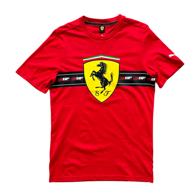 Puma Scuderia Ferrari Shield Tee (Red) - Puma