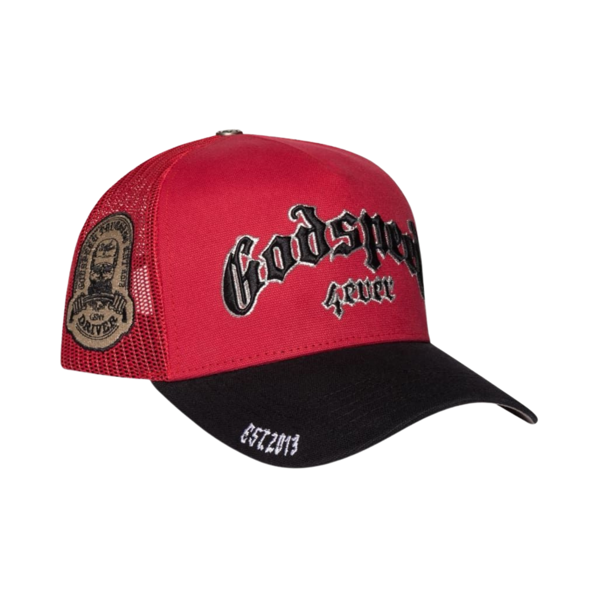 Godspeed GS Forever Trucker Hat (Red/Black) - Godspeed
