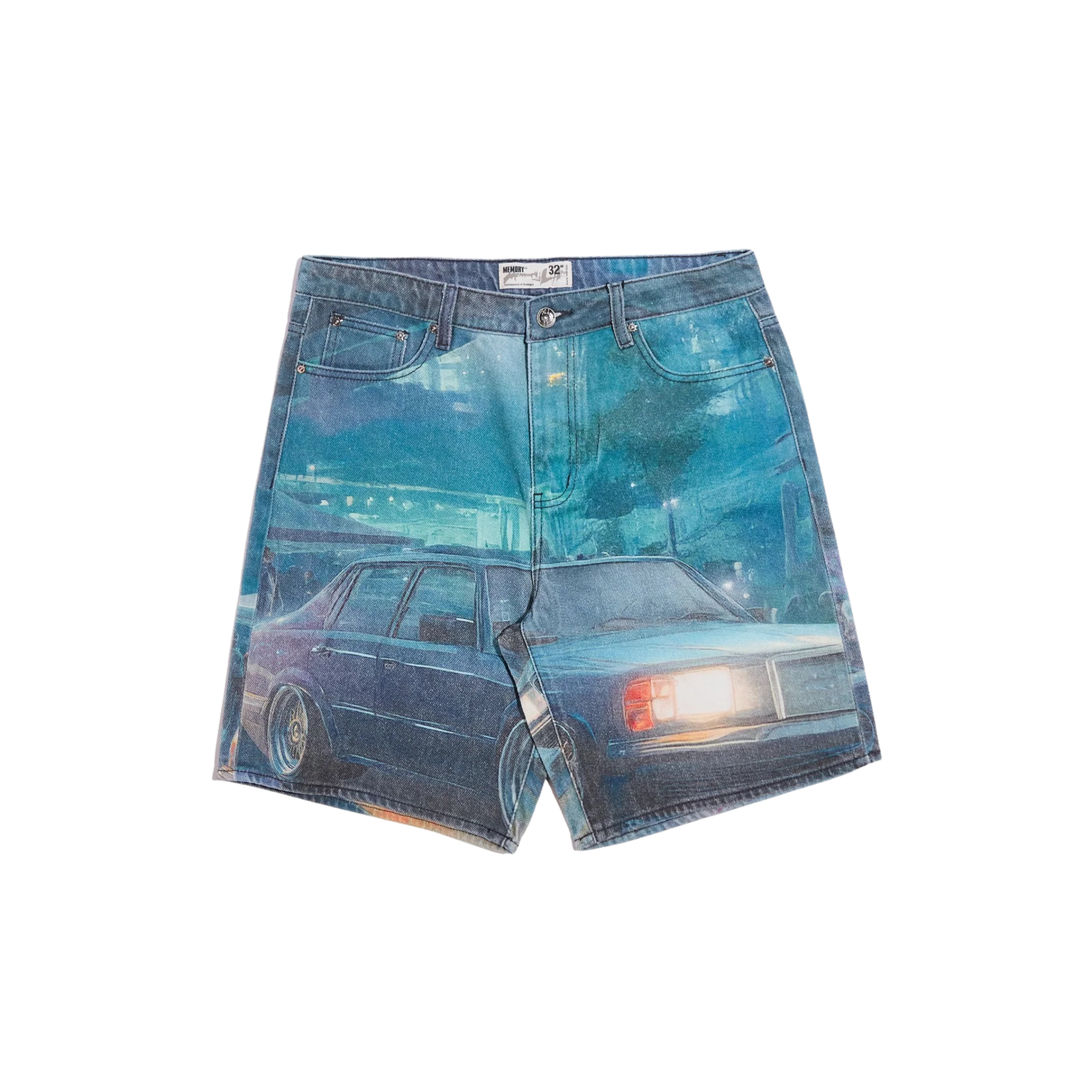 Memory Lane "After Hours" Printed Shorts