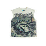 Godspeed "Sunken Liberty 2" Sleeveless (Bone) - Godspeed