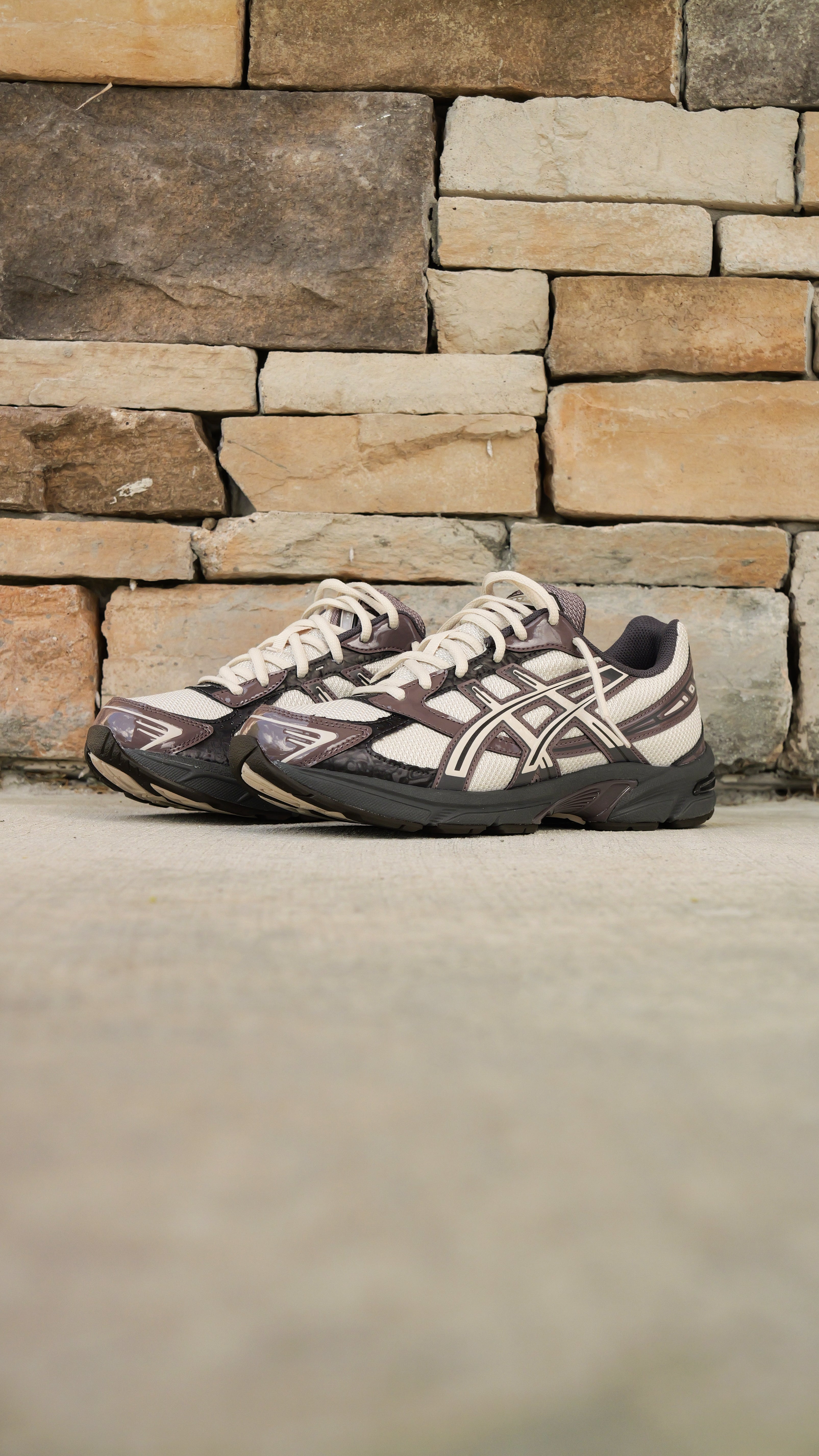 Mens Asics Gel-1130 (Oatmeal/Obsidian Grey) - Asics