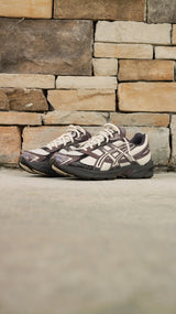Mens Asics Gel-1130 (Oatmeal/Obsidian Grey)
