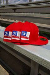 New Era Houston Astros 2000 Inaugural Side Patch Grey UV 59Fifty Fitted (Red)