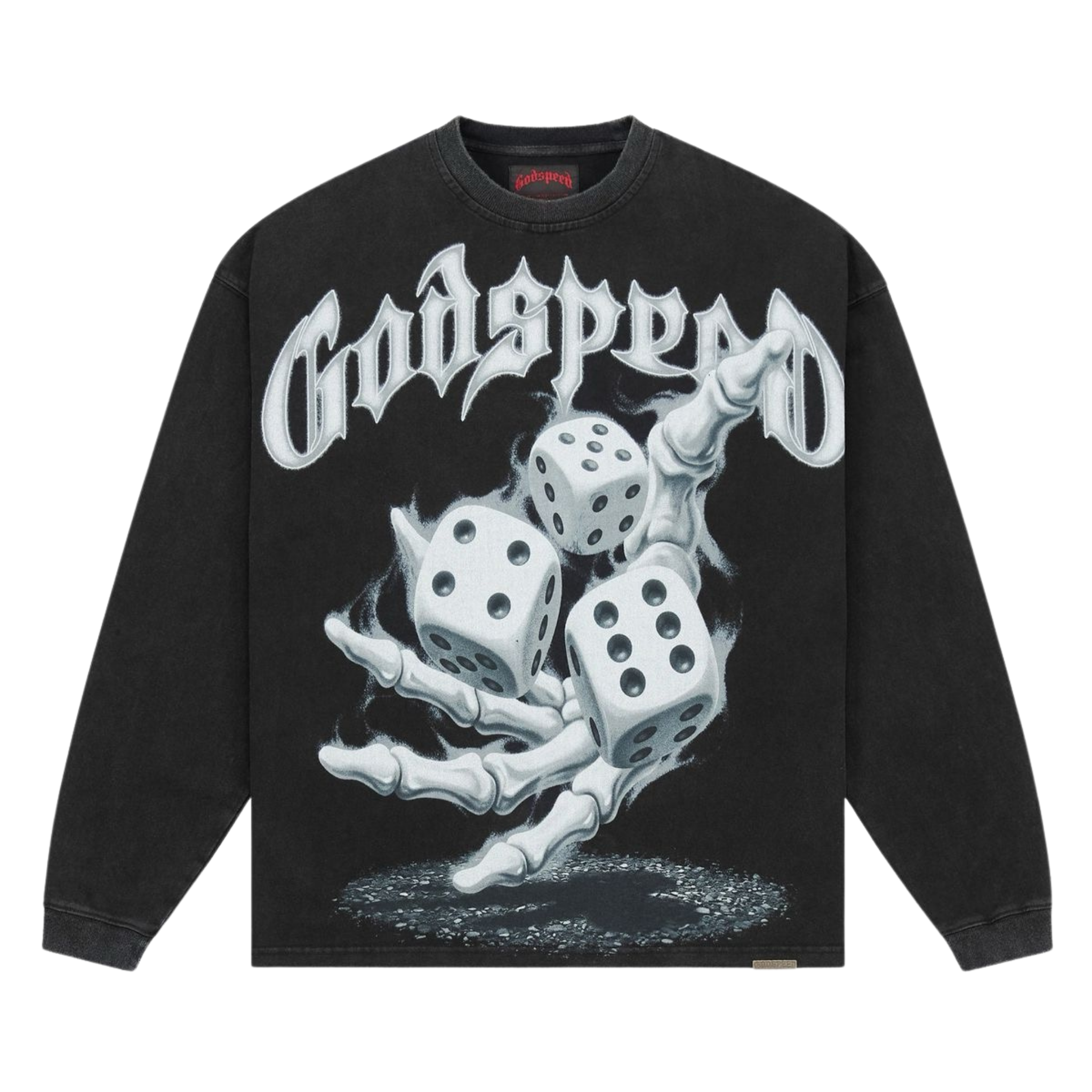 Godspeed "No Risk, No Reward" LS (Black Wash)