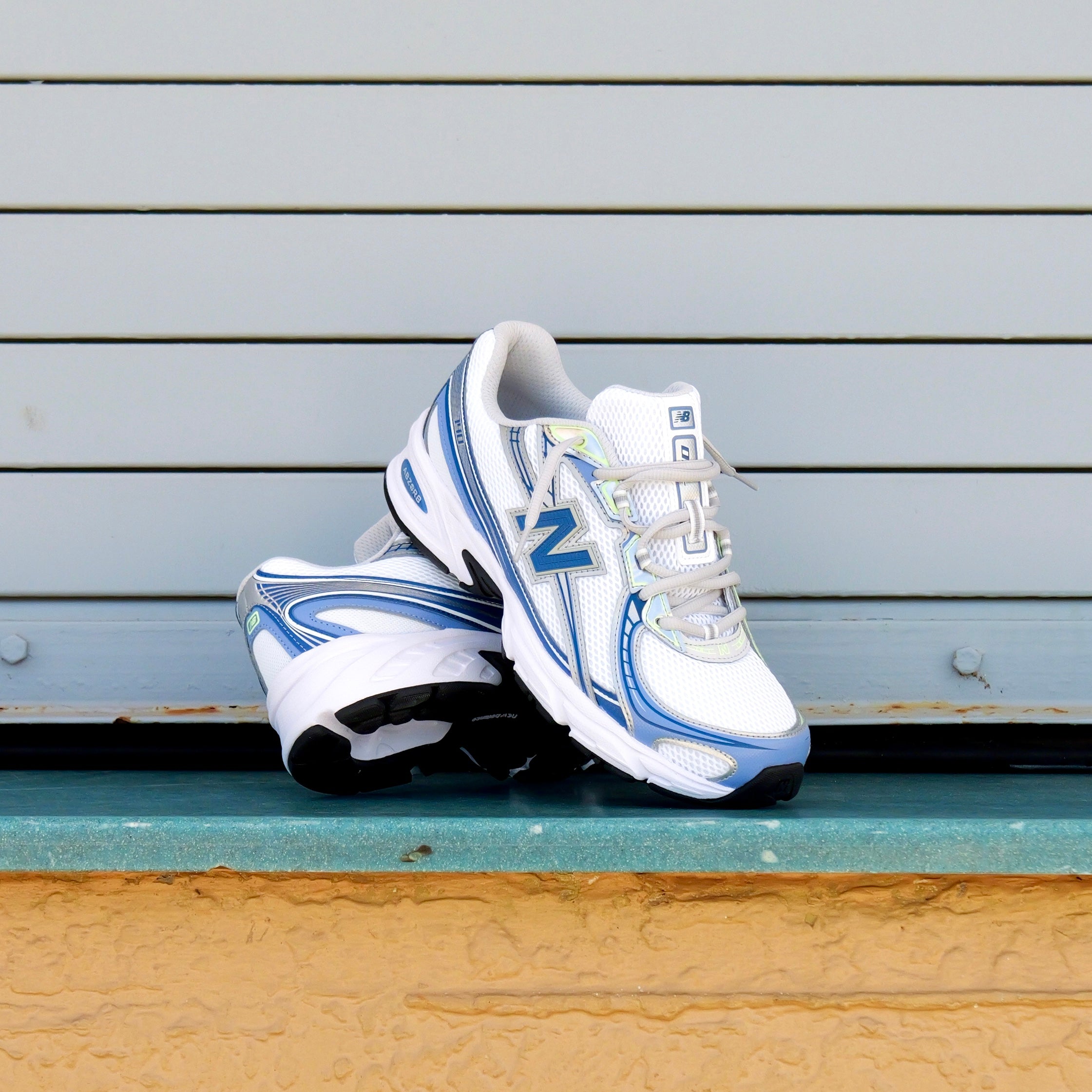 Mens New Balance 740 (White/Blue) - (U740K9) - New Balance