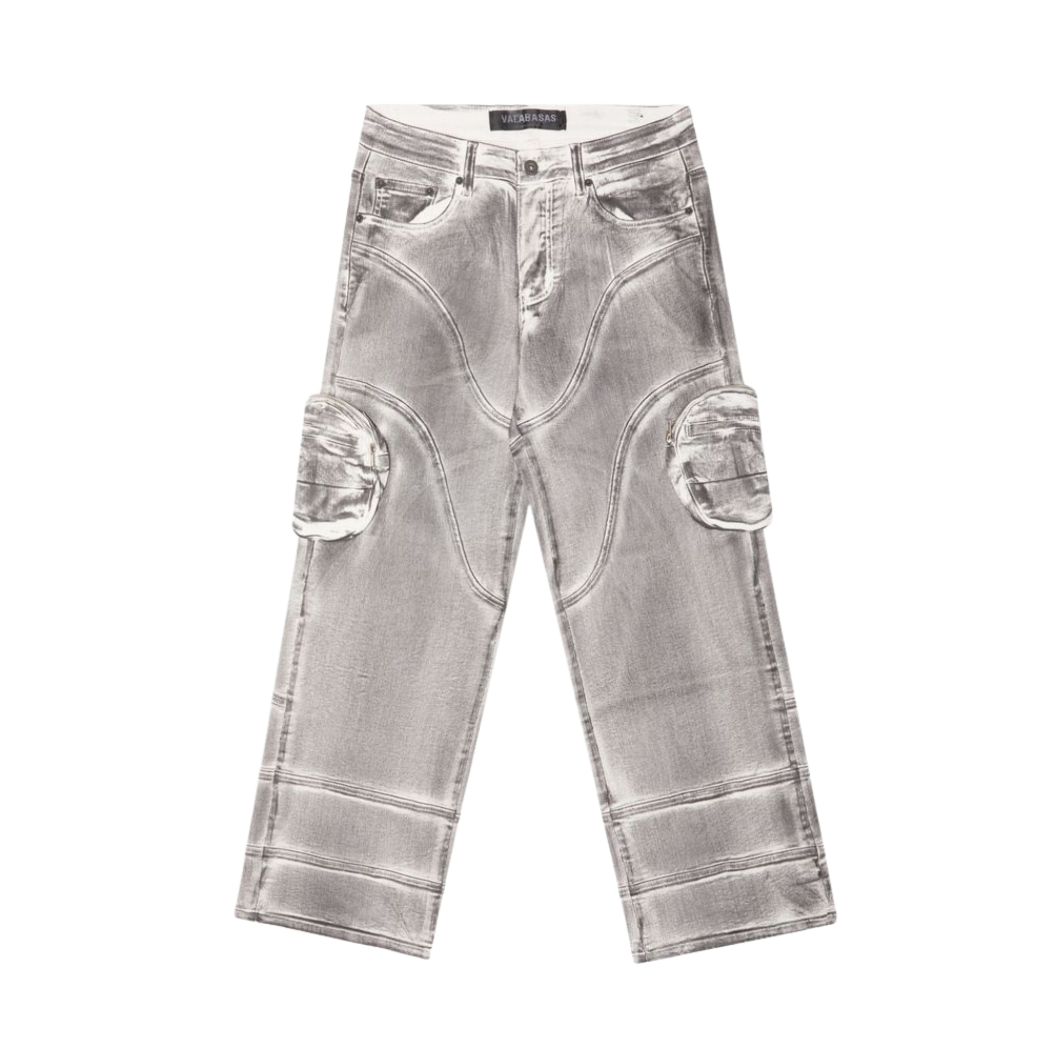 Valabasas "Kneeboard" Baggy Denim Jean (Stone Wash) - VALABASAS